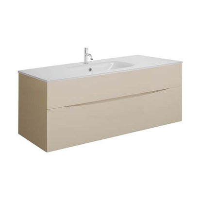 Crosswater Glide II 1000 Unit & Ice White Glass Basin