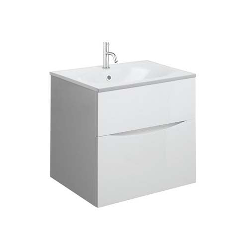 Crosswater Glide II 500 Unit & Cast Mineral Marble Basin