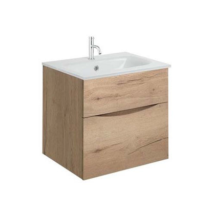 Crosswater Glide II 500 Unit & Ice White Glass Basin