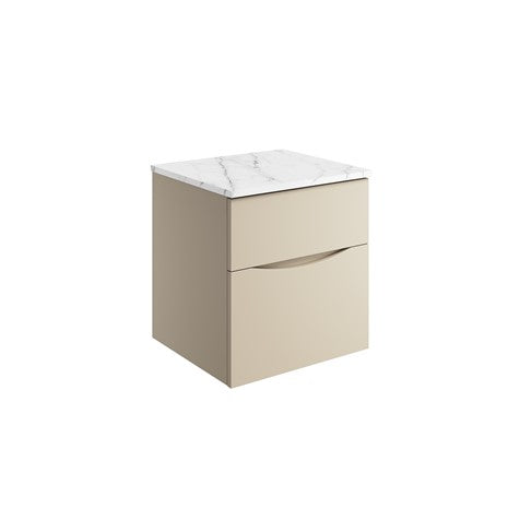Crosswater Glide II 500 Unit & Marble Effect Worktop