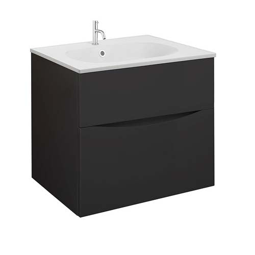 Crosswater Glide II 600 Unit with Matt White Basin