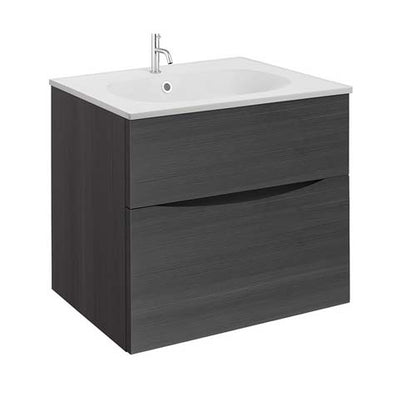 Crosswater Glide II 600 Unit with Matt White Basin