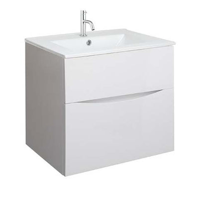 Crosswater Glide II 600 Unit with Ceramic Basin