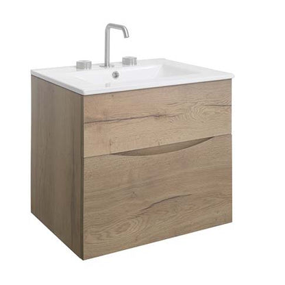 Crosswater Glide II 600 Unit with Ceramic Basin