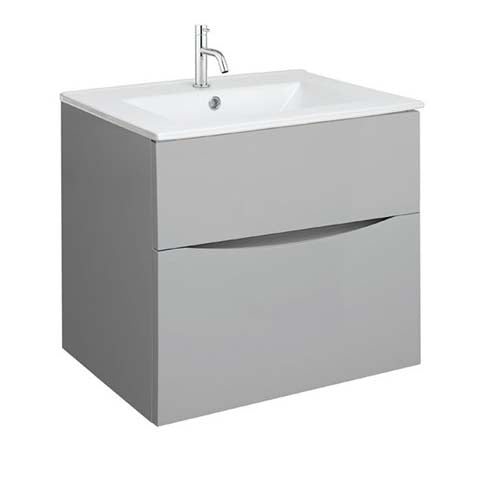 Crosswater Glide II 600 Unit with Ceramic Basin