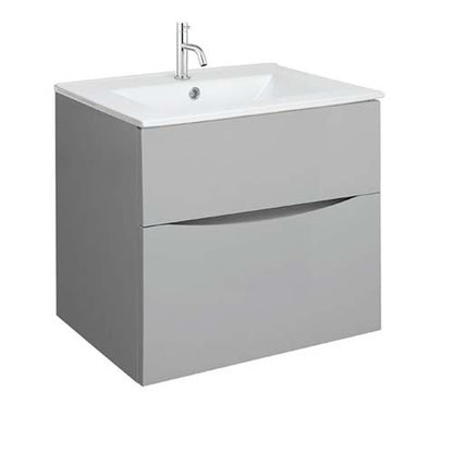 Crosswater Glide II 600 Unit with Ceramic Basin