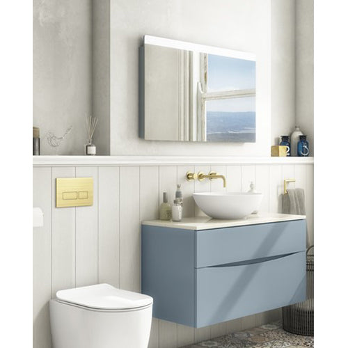 Crosswater Glide II Ambient Lit Mirror 800 x 600 mm