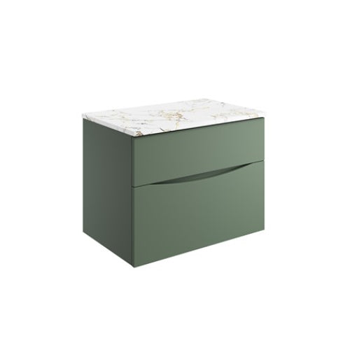 Crosswater Glide II 700 Unit & Marble Effect Worktop