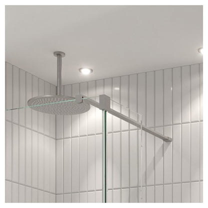 Crosswater Gallery 10 Corner with Fixed Deflector (T-Bracing Bar)