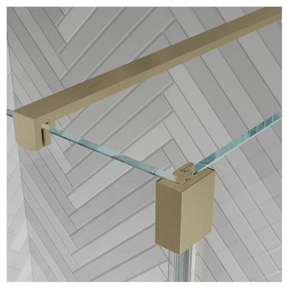Crosswater Gallery 10 Recess with Double Panel Ceiling Bracing Bar