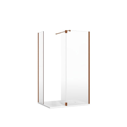 Crosswater Gallery 10 Corner with Hinged Deflector (T-Bracing Bar)