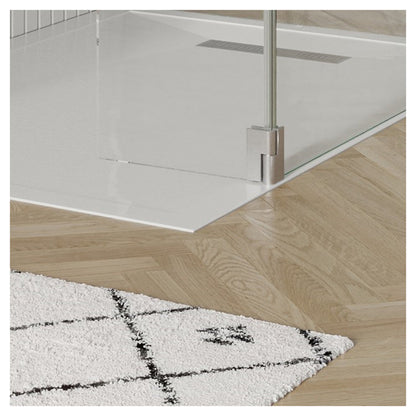 Crosswater Gallery 10 Corner with Hinged Deflector