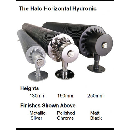 Halo Horizontal Hydronic - 190 x 1500