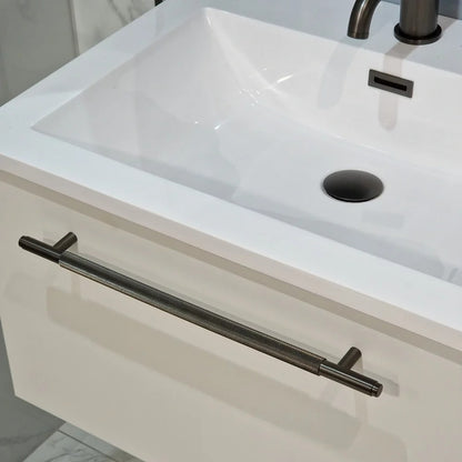 Luxe81 Knurled 400mm Handle 320mm Centres