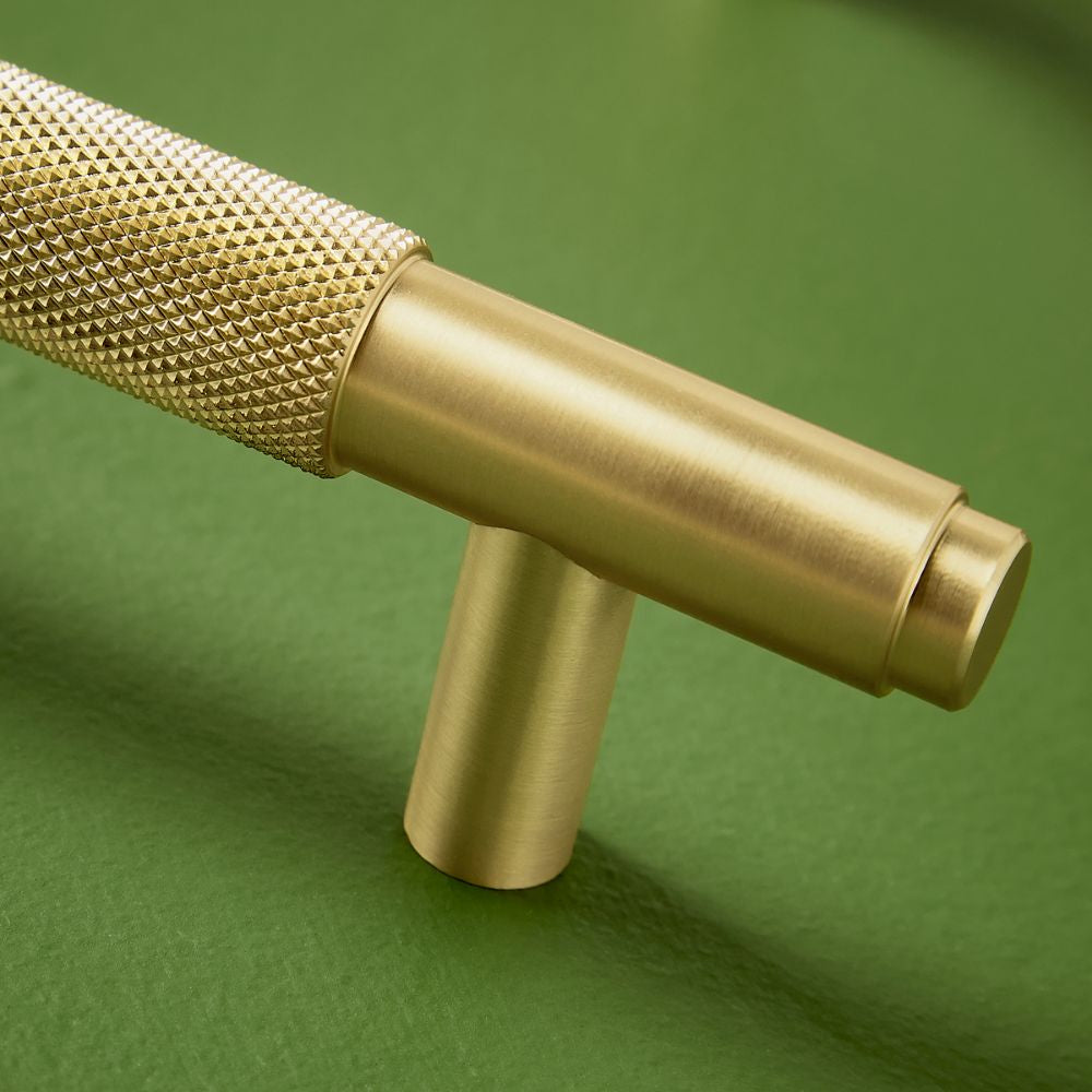 Luxe81 Knurled 160mm Handle 128mm Centres