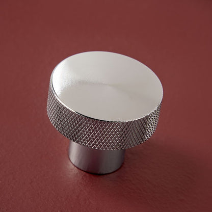 Luxe81 Knurled Round Handle