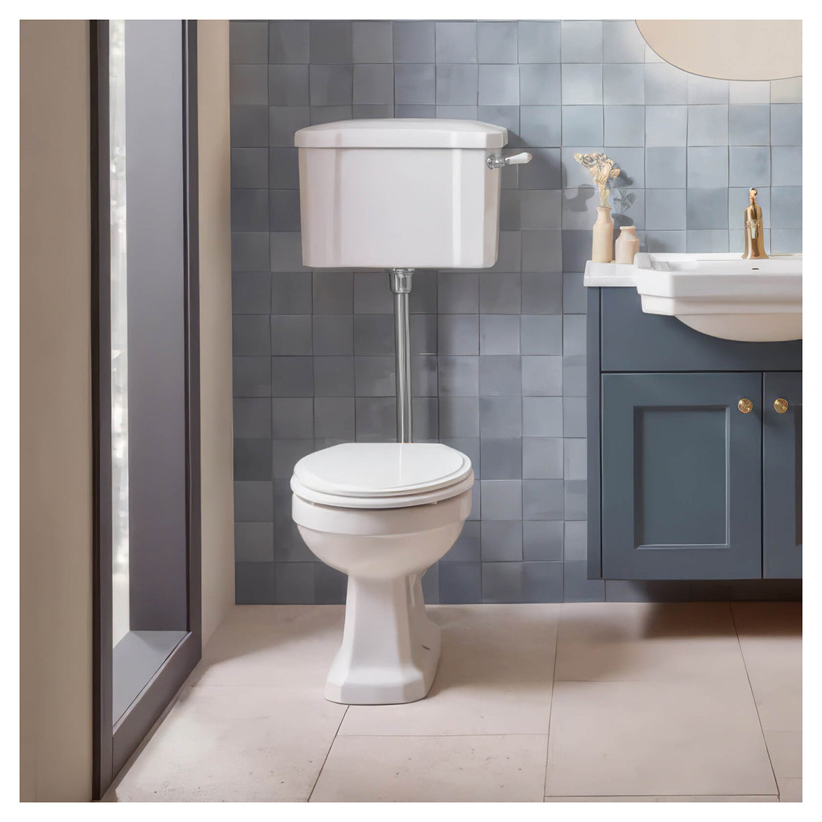 Roper HLHPAN Rhodes Harrow Low-Level WC Pan
