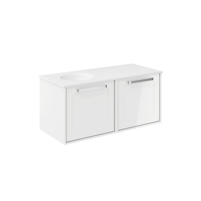 Crosswater Infinity 1000 Framed Unit with Basin (Left or Right)