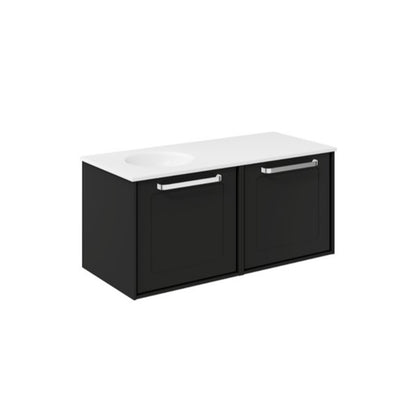 Crosswater Infinity 1000 Framed Unit with Basin (Left or Right)