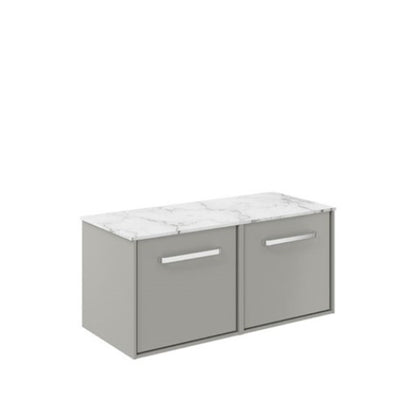Crosswater Infinity 1000 Unit with Carrara Marble Worktop