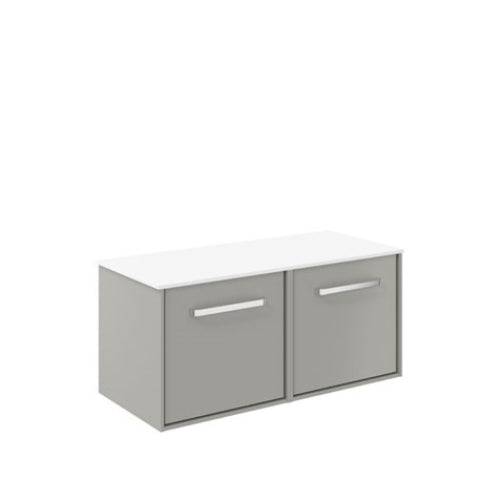 Crosswater Infinity 1000 Unit with Polar White Worktop