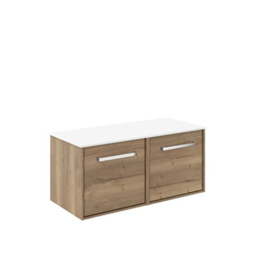 Crosswater Infinity 1000 Unit with Polar White Worktop