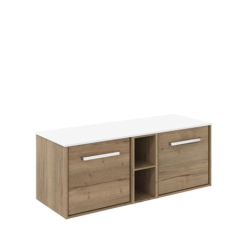 Crosswater Infinity 1200 Unit with Polar White Worktop