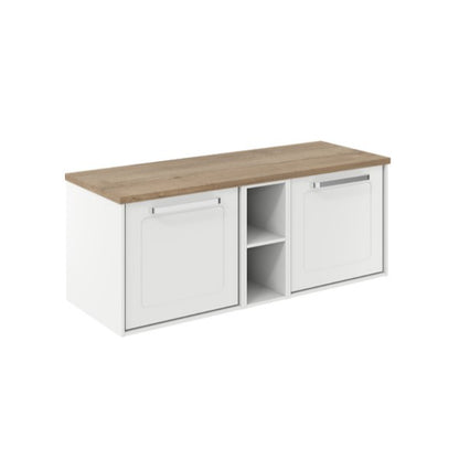 Crosswater Infinity 1200 Framed Unit with Windsor Oak Worktop