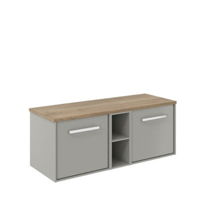 Crosswater Infinity 1200 Unit with Windsor Oak Worktop