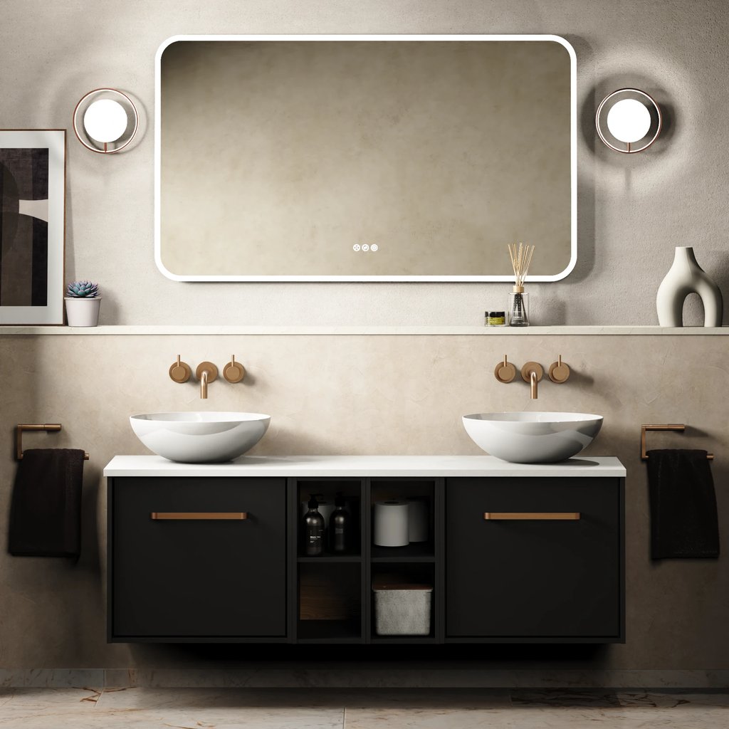 Crosswater Infinity 1400 Unit with Windsor Oak Worktop