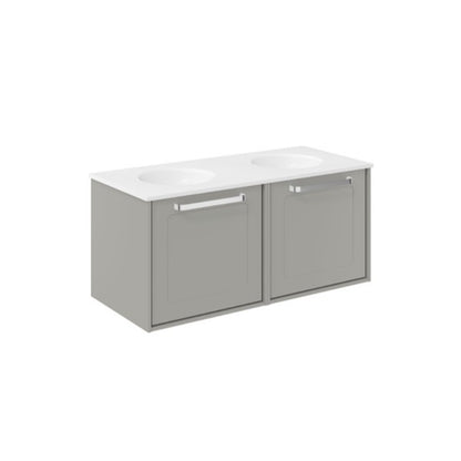 Crosswater Infinity 1000 Framed Unit with Double Basin