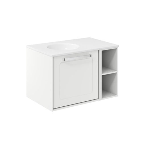 Crosswater Infinity 700 Framed Unit with Basin (Left or Right)