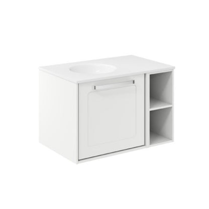 Crosswater Infinity 700 Framed Unit with Basin (Left or Right)
