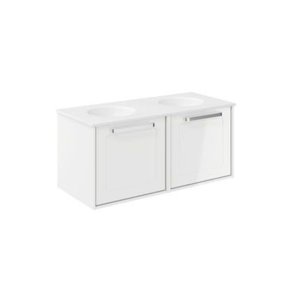 Crosswater Infinity 1000 Framed Unit with Double Basin