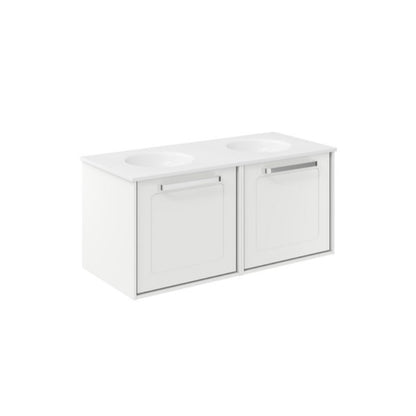 Crosswater Infinity 1000 Framed Unit with Double Basin