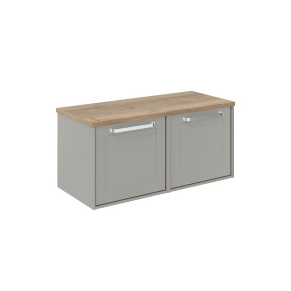 Crosswater Infinity 1000 Framed Unit with Polar White Worktop