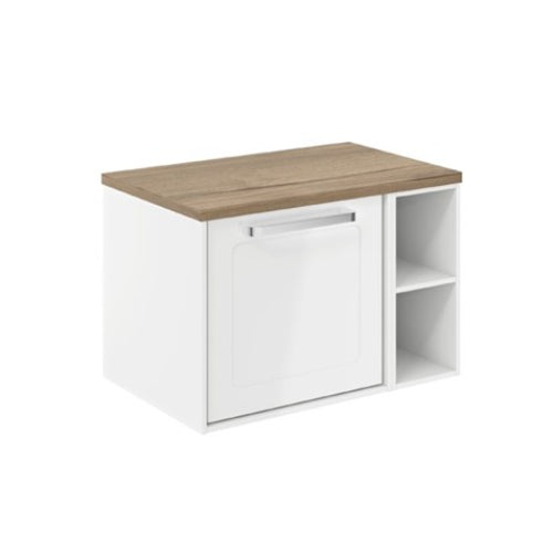Crosswater Infinity 700 Framed Unit with Windsor Oak Worktop