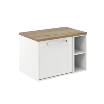 Crosswater Infinity 700 Framed Unit with Windsor Oak Worktop