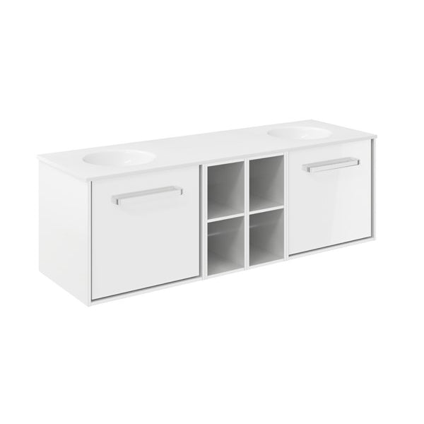Crosswater Infinity 1400 Unit with Double Basin