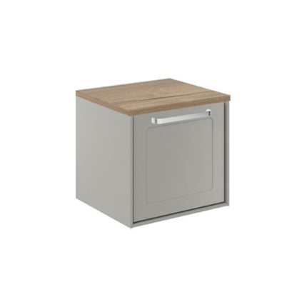 Crosswater Infinity 500 Framed Unit with Windsor Oak Worktop