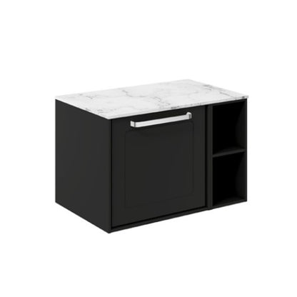 Crosswater Infinity 700 Framed Unit with Carrara Marble Worktop