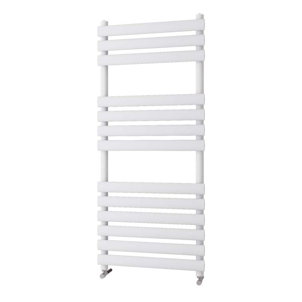 Luxe81 Instyle 1200 x 500mm Designer White Towel Rail