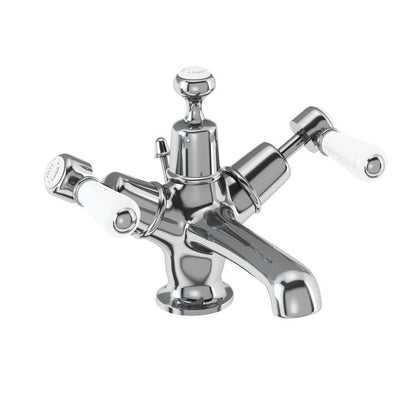 Burlington Kensington KE4 Basin Mixer with Pop-up Waste