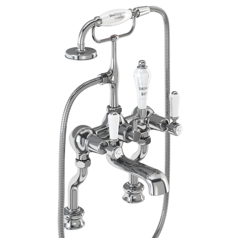Burlington Kensington Regent Bath Shower Mixer Deck-Mounted