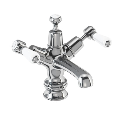 Burlington Kensington KER6 Regent Basin Mixer with Click-Clack Waste