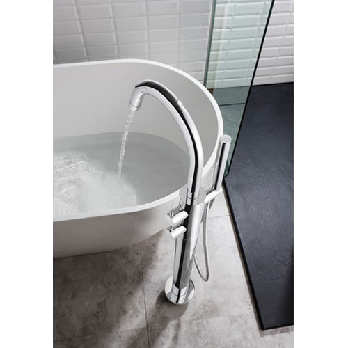 Crosswater Kai Lever Thermostatic Bath Shower Mixer With Kit