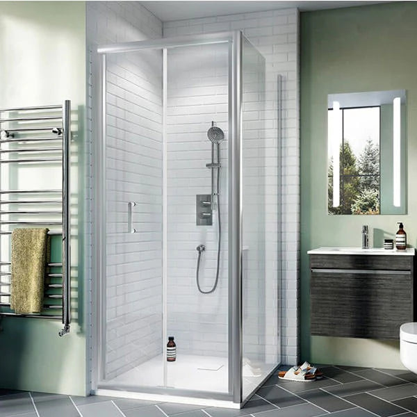Crosswater Kai KLBFSC0760 6 Bi-fold Door, Silver Finish