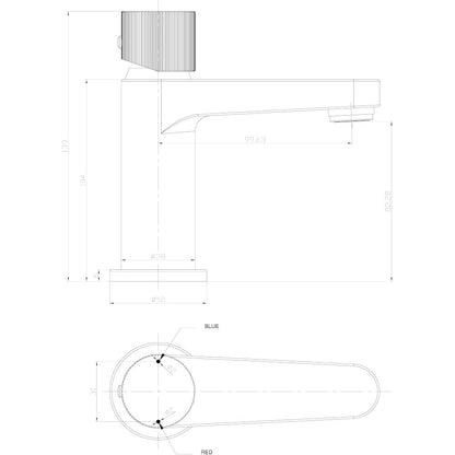 Luxe81 KOKO Mini Basin Mixer Tap