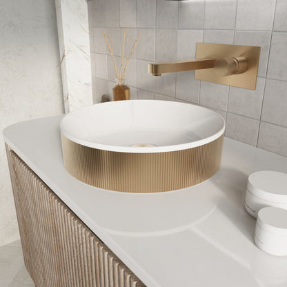 Luxe81 KOKO Fluted Countertop Basin