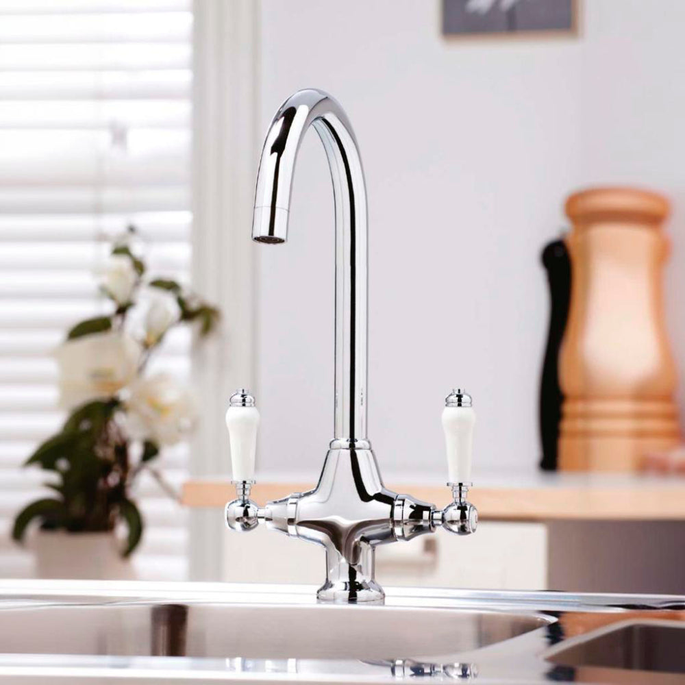 Luxe81 Harrogate Traditional Kitchen Mixer Tap